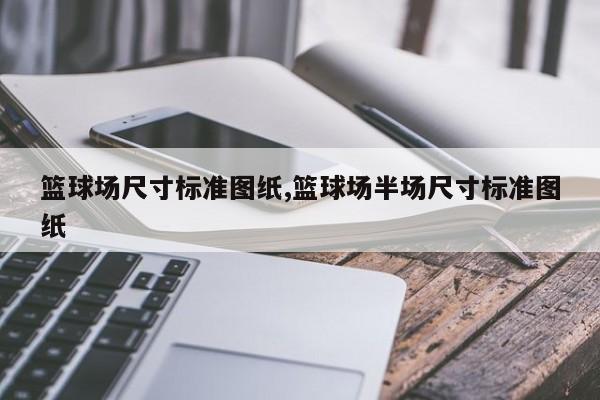 篮球场尺寸标准图纸,篮球场半场尺寸标准图纸